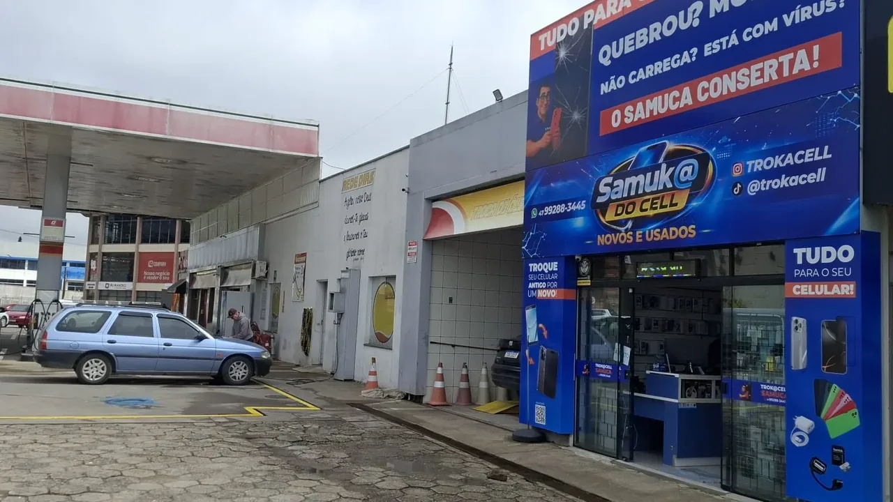 Samuka do Cell em São Bento do Sul