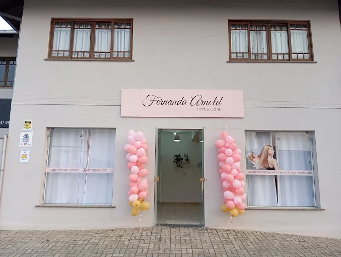 Fachada de Salão de Beleza Fernanda Arnold Hair & Care