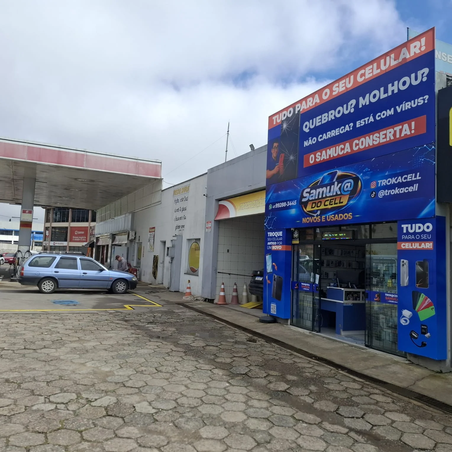 Fachada de Samuka do Cell