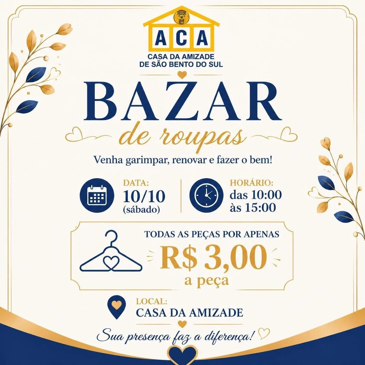 Casa da Amizade — Entidades e ONGs em São Bento do Sul-SC