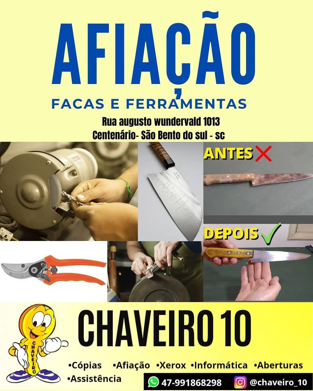 Chaveiro 10 — Chaveiros em São Bento do Sul-SC (foto 4)
